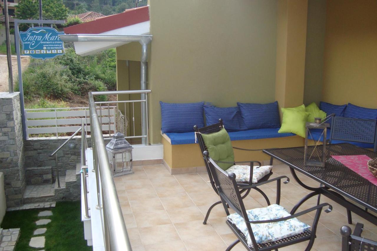Intra Mare Apartment สกาลา โปเตมิอัส ภายนอก รูปภาพ